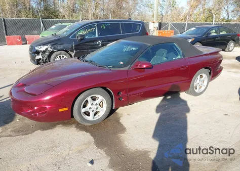 2001 Pontiac Firebird из США, поврежденный, VIN 2G2FS32K512111796